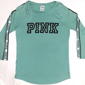 Teal half sleeve t-shirt